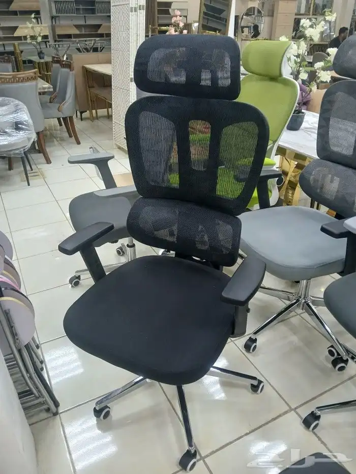 كراسي مكتبيه شبك موديلات جديده 7