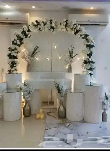 حفلات مناسبات كوشات مداخل ستائر كراسي وطاولات دفيات 3