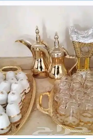 حفلات مناسبات كوشات مداخل ستائر كراسي وطاولات دفيات 7