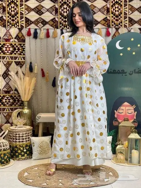 جلابيات تراثيه وفساتين رمضانية وجلابيات يوم تأسيس بسعر جملة 22