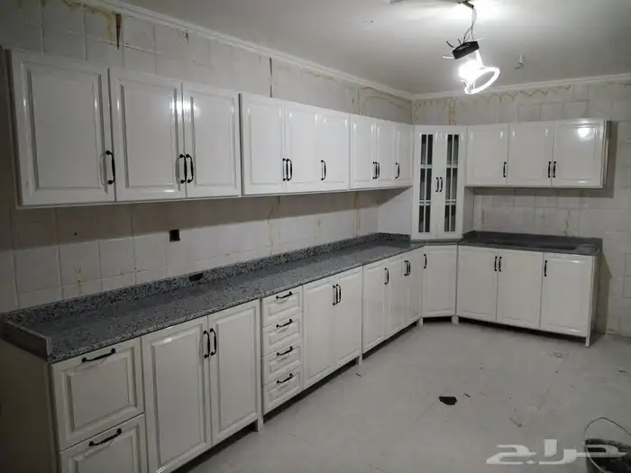مطابخ جديده المنيوم جاهزه وحسب المقاس 3
