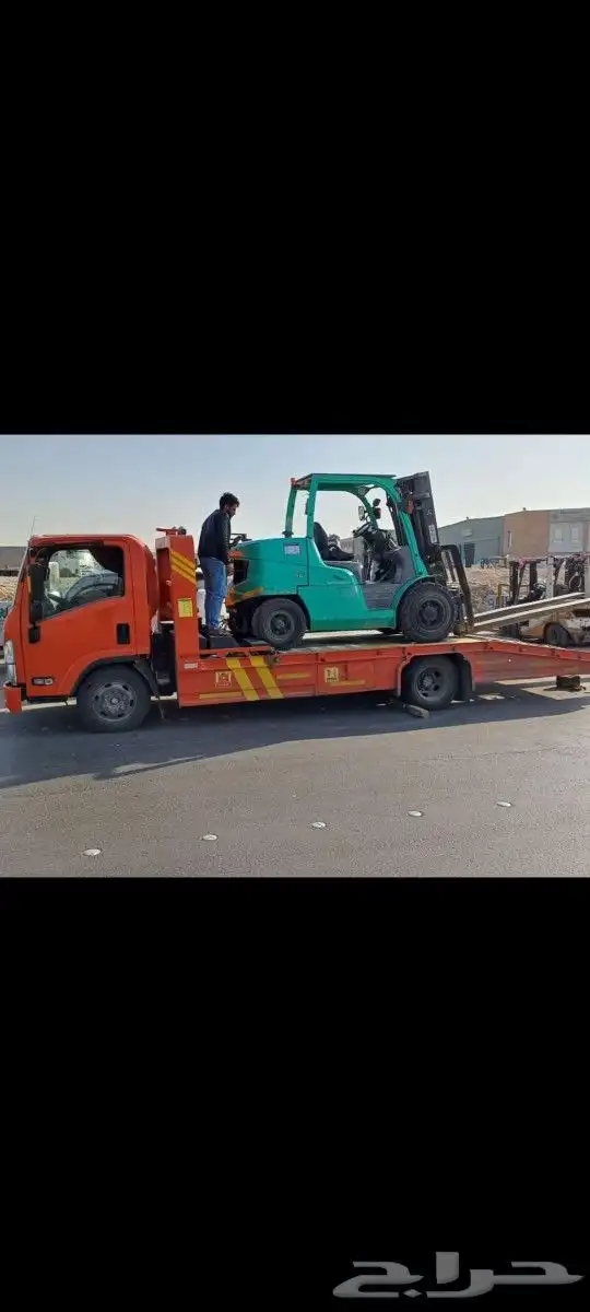 رافعات شوكيه وكرينات جميع الاحجام إيجار شهري أسبوعي يومي لسن 5