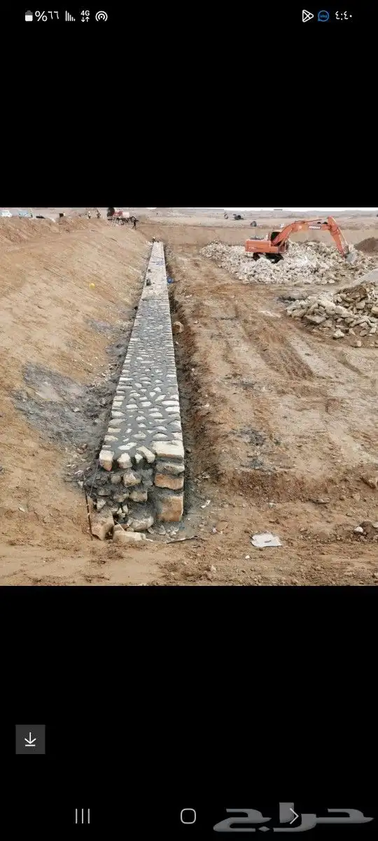 تلبيسات أبراج أحواض ممرات بالحجر الطبيعي 3