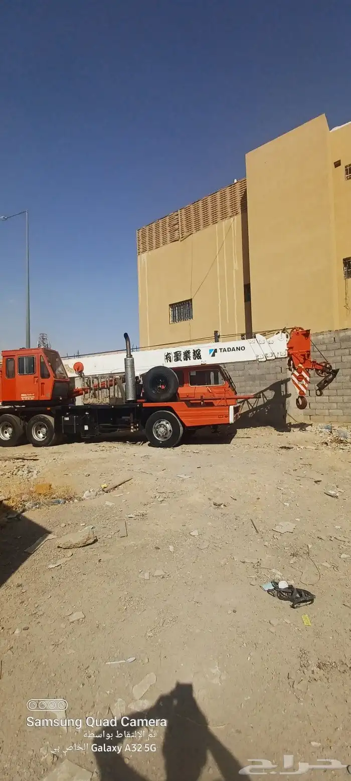 رافعات شوكيه وكرينات جميع الاحجام إيجار شهري أسبوعي يومي لسن 7