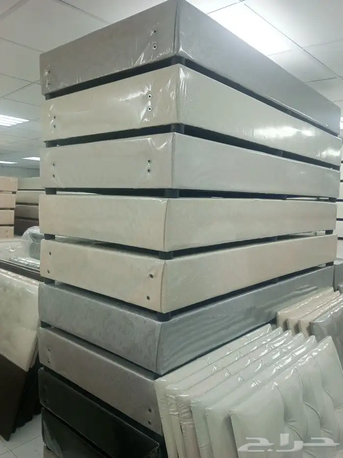 سرر خشب سرر حديد بطانيات شراشف تلابيس مخدات غرف نوم سعر المص 7