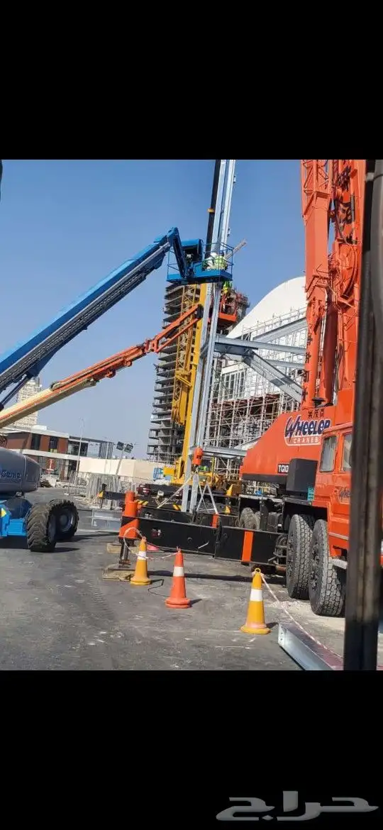 سقالات كهرباء للايجار في المدينة المنورة سيزر 6