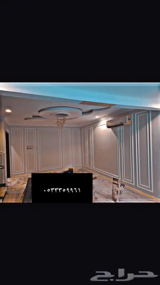 ديكور  خشبي جبس  فوم بديل خشب تكسيات بديل حجر 6