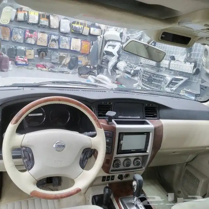 دركسون باترول نيسان دركسون مخشب فتك طاره مخشب باترول بلاتيني 19