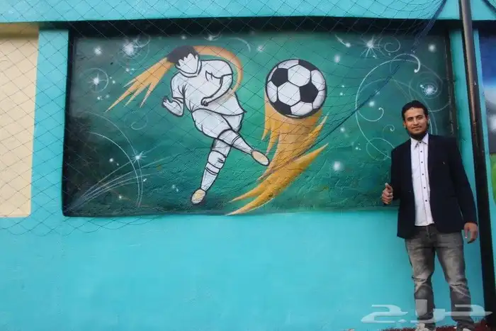 أنا رسام وخطاط عسير ابها خميس مشيط احد رفيده وجميع المحافظات 1