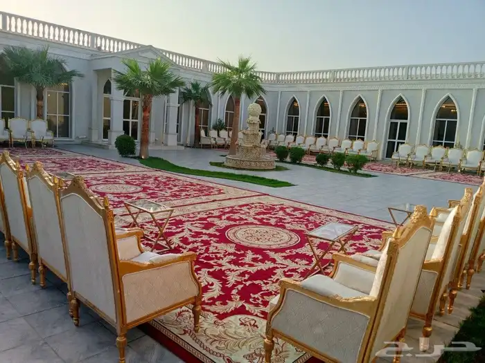 حفلات ومناسبات جلسات ارضيه للايجار 2