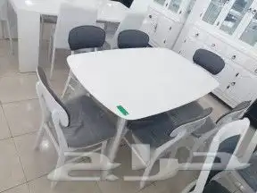 طاولات طعام خشب رخام زجاج جديد بلياردو 16