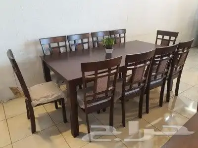 طاولات طعام خشب رخام زجاج جديد بلياردو 0