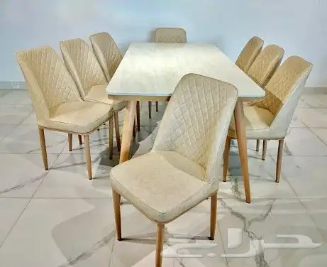 طاولات طعام خشب رخام زجاج جديد بلياردو 23