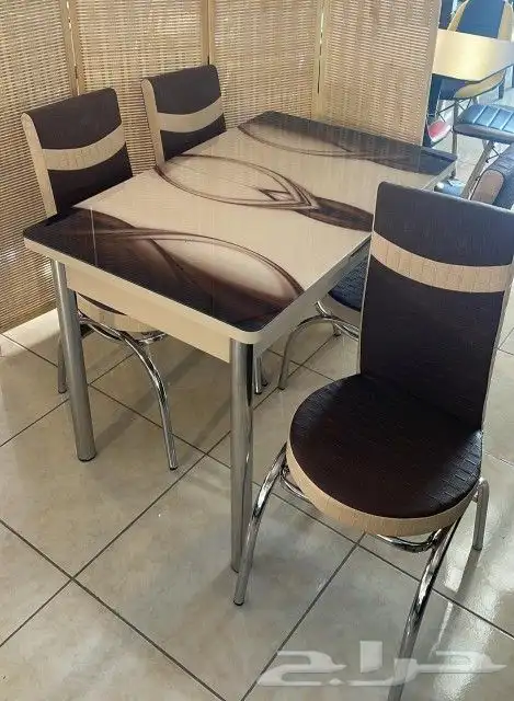 طاولات طعام خشب رخام زجاج جديد بلياردو 13