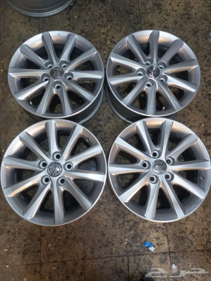 جنوط كامري موديل 2011 مقاس 16 اصلي وكاله 0