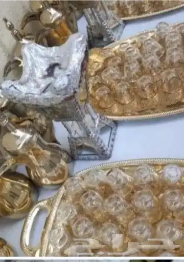 قهوجيين صبابين كراسي طاولات دفايات جلسه مع المراكي والمساند 6
