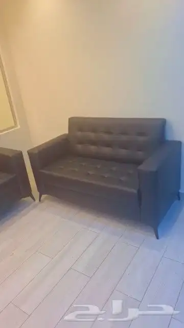 كنب جلد مكتبي كراسي انتظار جلد حديد كراسي كوفي شوب 8