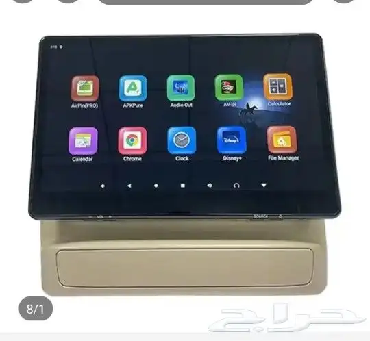 شاشه جياب لاندكروزر خلفي شكل الوكاله 2022 8