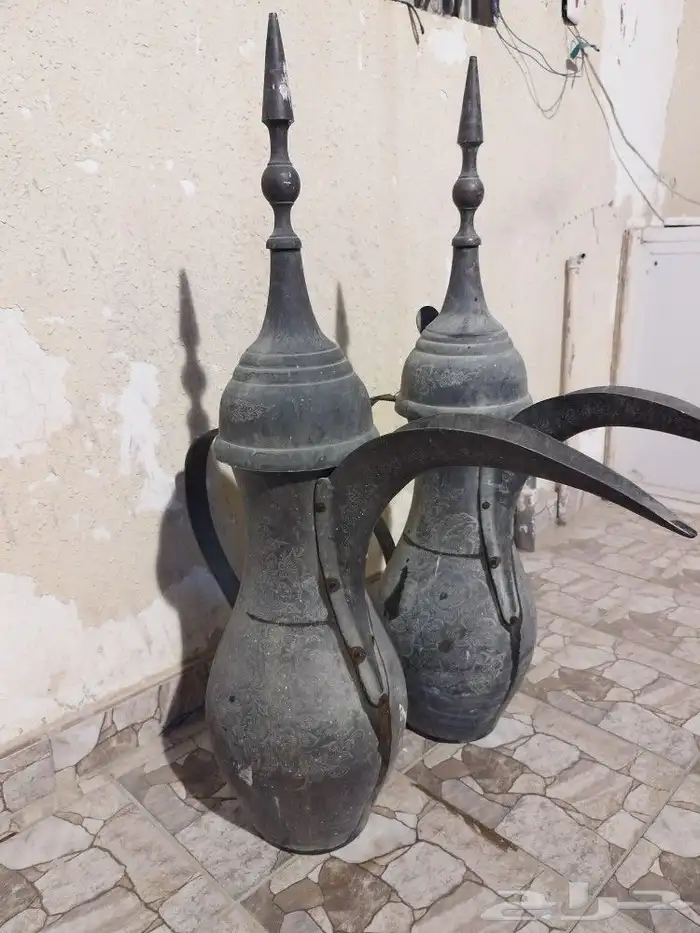 دله دلال كبيره نحاسيه منقوشه انتيك نوادر 1