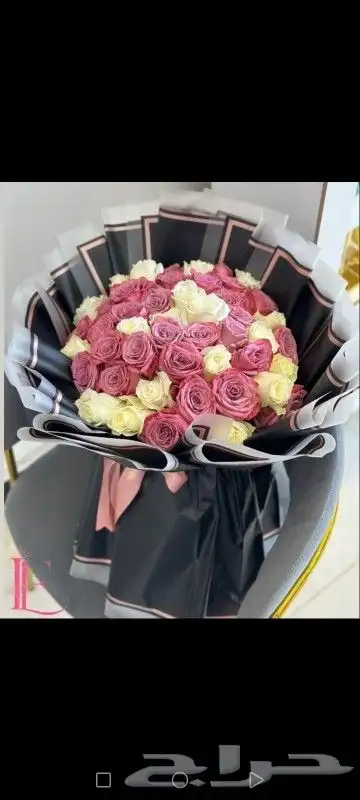 ورد تنسيقات ورد وتغليف اي شكل من أشكال الهدايا مع ورد 5