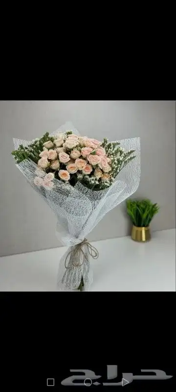 ورد تنسيقات ورد وتغليف اي شكل من أشكال الهدايا مع ورد 9