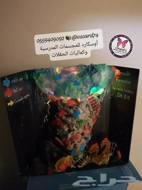 مجسمات و مشاريع مدرسيه 1