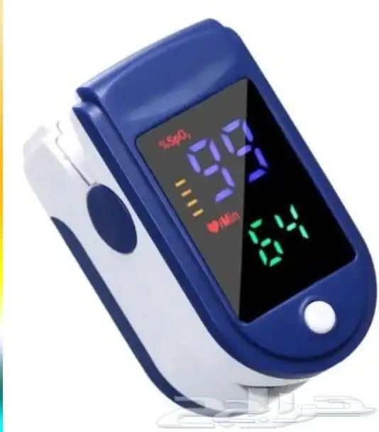 للبيع جهاز مقياس نبضات القلب والاكسجين بالدم جديد 0