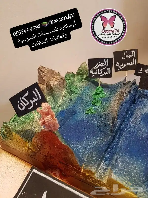 مجسمات و مشاريع مدرسيه 9