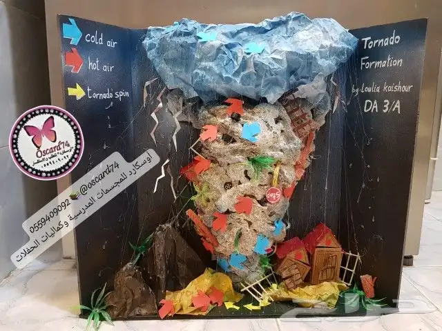 مجسمات و مشاريع مدرسيه 0