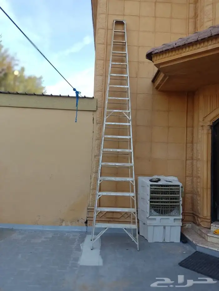 سلم فيبر قلاص   سلم المنيوم 2