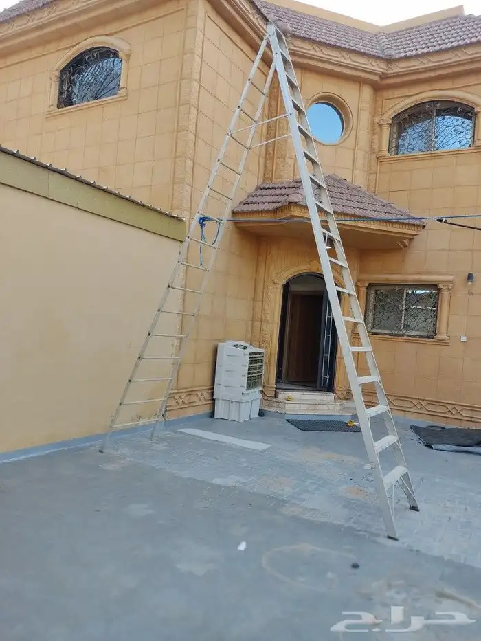 سلم فيبر قلاص   سلم المنيوم 4