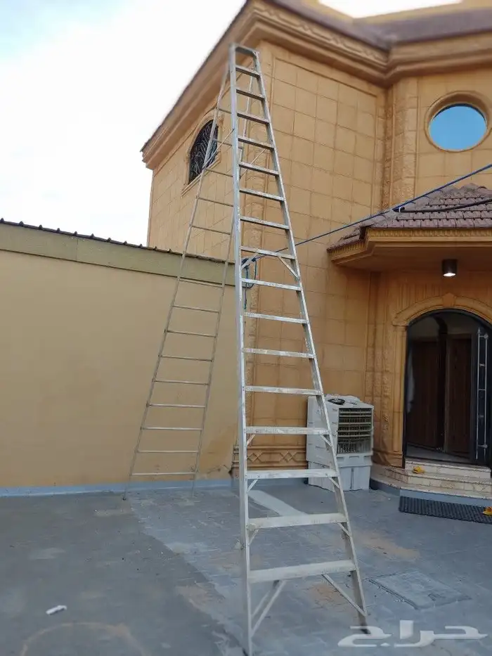 سلم فيبر قلاص   سلم المنيوم 3