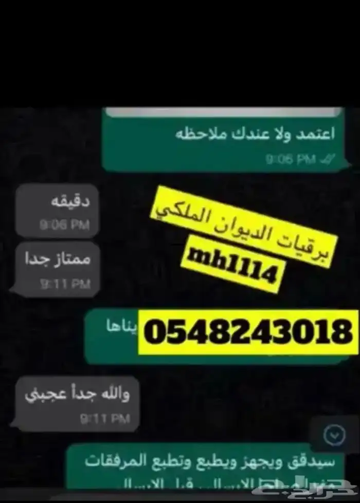 كتابة برقيات لطلب اعفاءات ومساعدة للديوان والامراء وارسالها 20