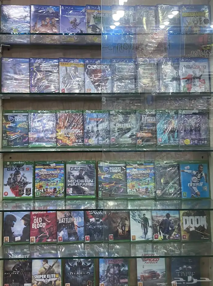 موسسة شهاب الفيصليه (المملكه سابقا)سوني 5 4 3 2 1 واكس بوكس 9