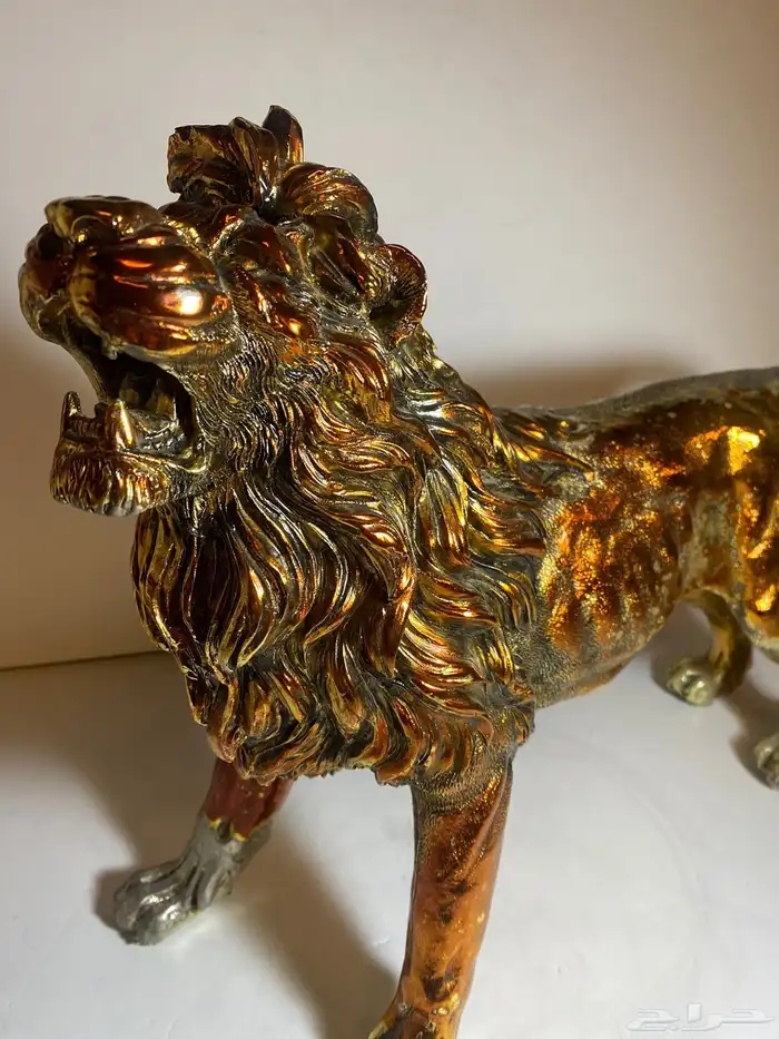 مجسم اسد أوربي قديم 0