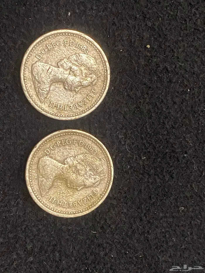 جنيه إسترليني نادر خطاء في صك العمله 4