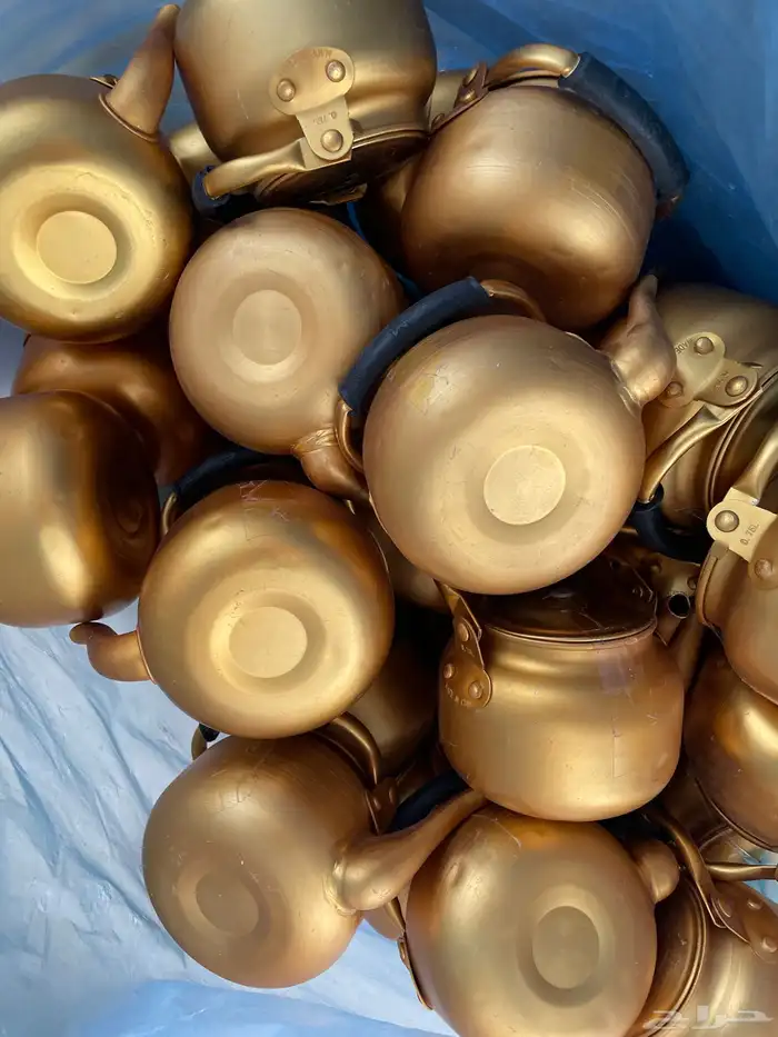الخرج الرياض ابريق اصفربراد شاي صغير للبيع المستعجل 0