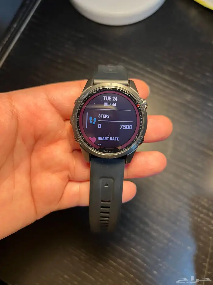 ساعة Garmin Fenix 7S Sapphire Solar 2