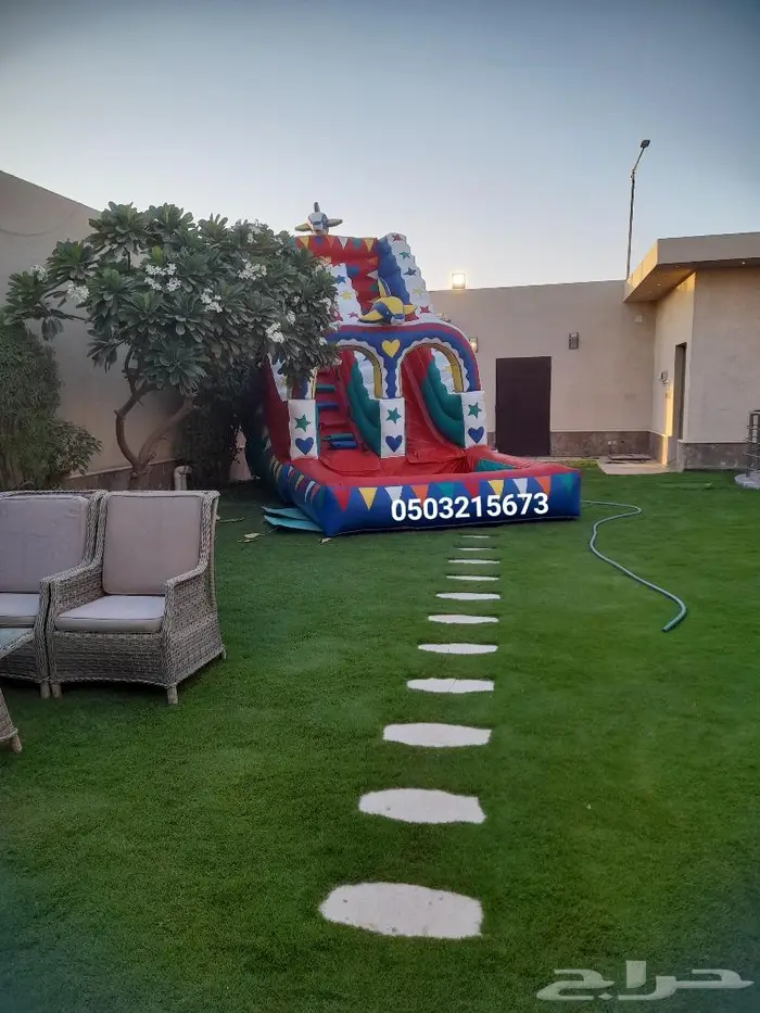 اجار نطيطات نطيطه زحليقه ملعب صابوني في الرياض 6