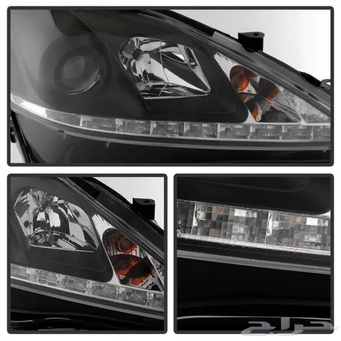 شمعات لكزس 2006 - 2012 ليد و رمش LED تايواني طقم 7