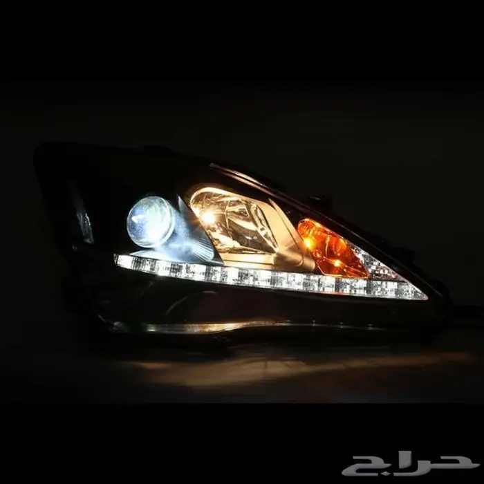شمعات لكزس 2006 - 2012 ليد و رمش LED تايواني طقم 8