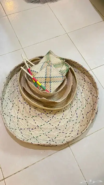 صناعة يدويه بسعف النخل 3