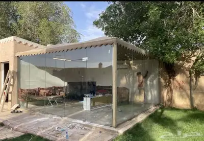 حدادمظلات وسواتر وبرجولات 35