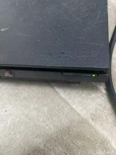 سوني بلاي ستيشن PS 2 مستخدم معاه يد وحده وذاكره شرط شغال 2