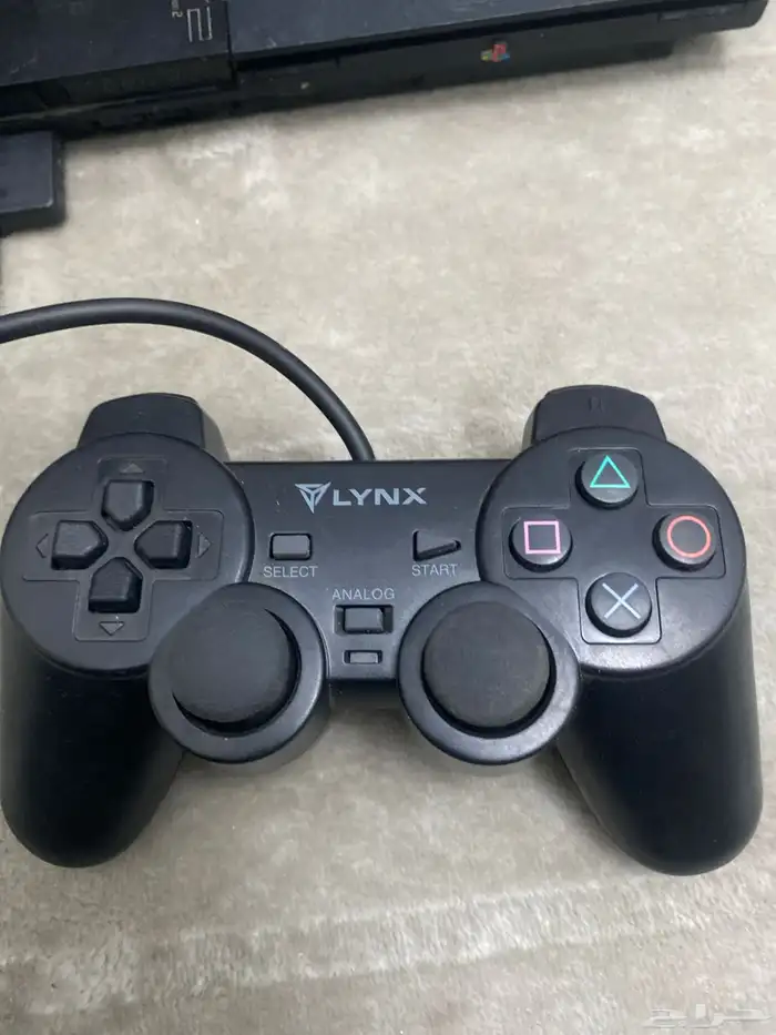 سوني بلاي ستيشن PS 2 مستخدم معاه يد وحده وذاكره شرط شغال 0