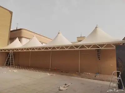 حدادمظلات وسواتر وبرجولات 12