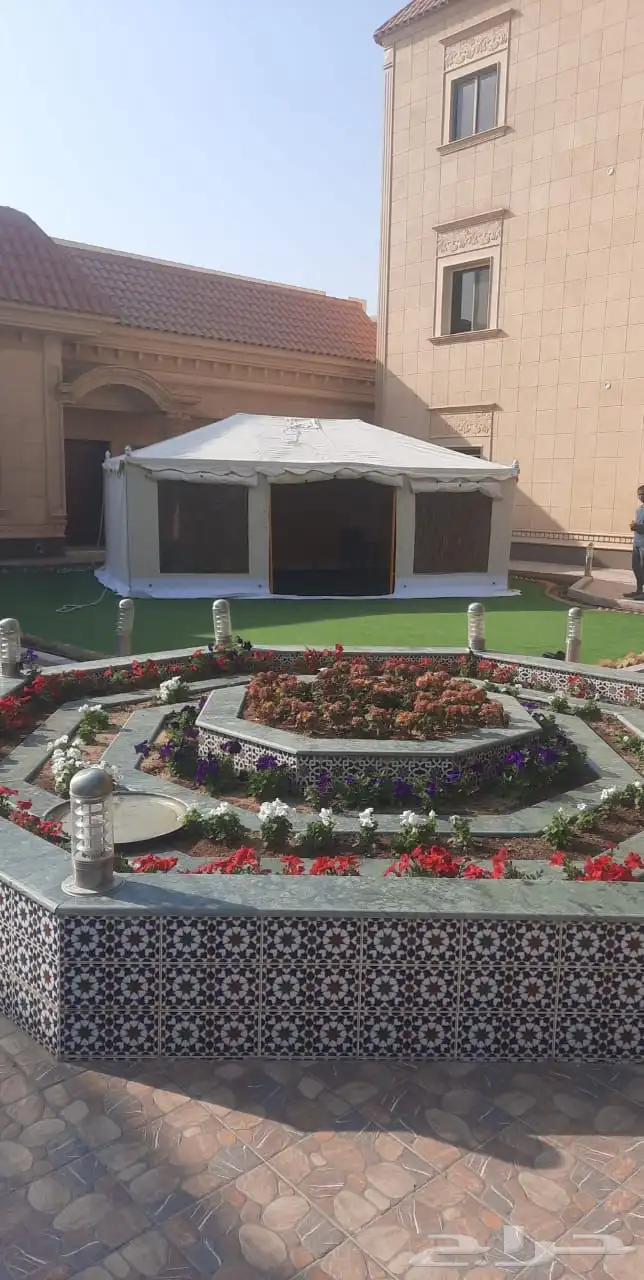 خيام ملكية بدون اطناب وبدون عمدان 5