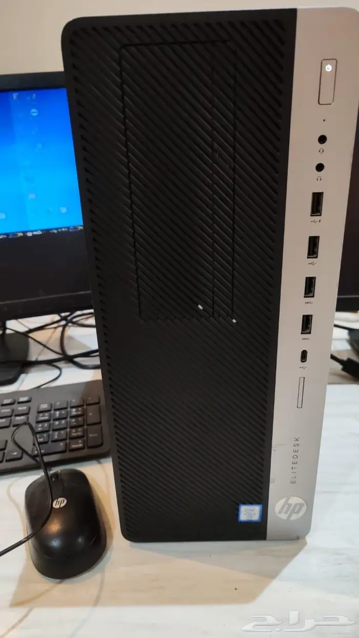 للبيع جهاز كمبيوتر مكتبي HP Core i7 5