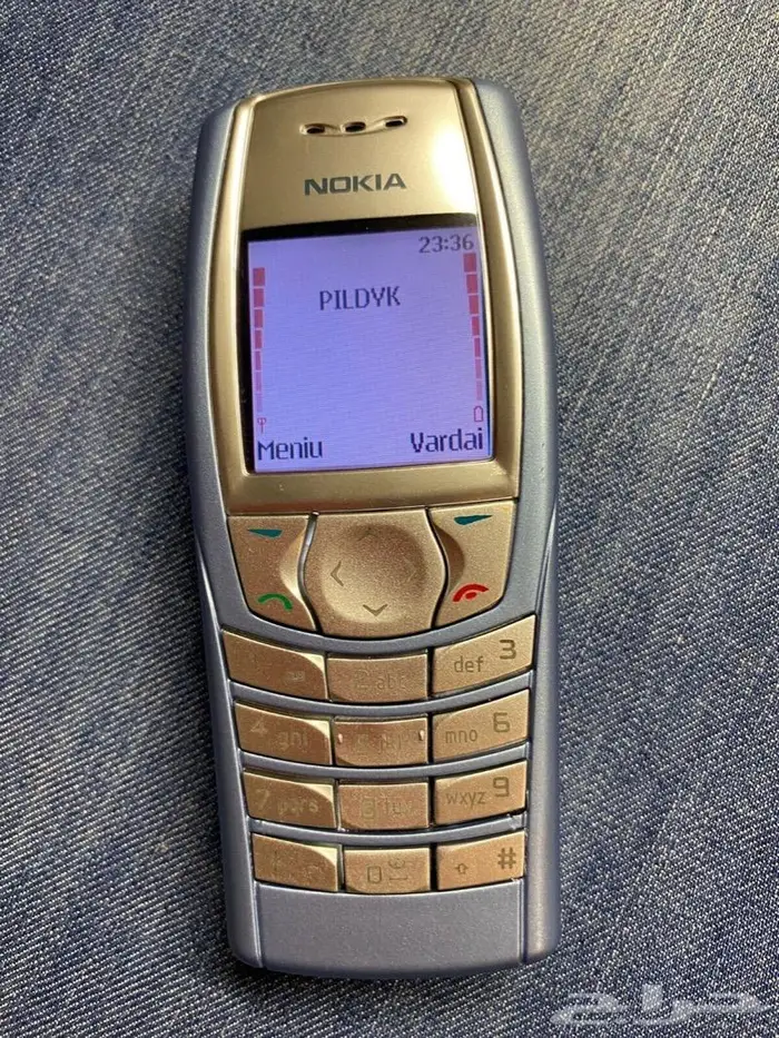 جوال نوكيا الفيصلية nokia 6610 مستخدم و فيه النغمات القديمة 0
