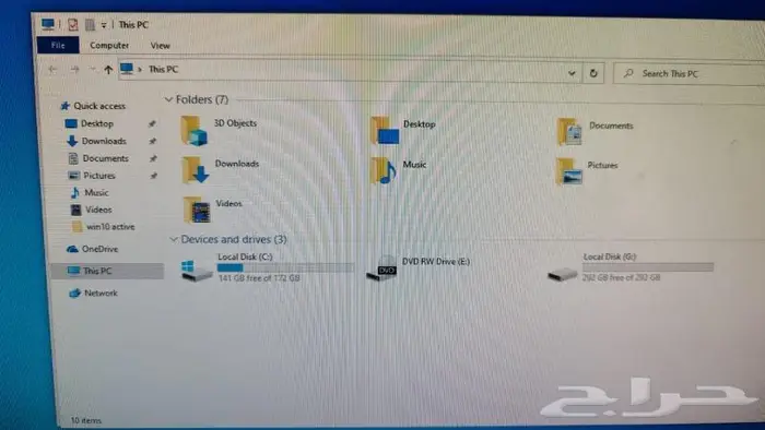 للبيع جهاز كمبيوتر مكتبي HP Core i7 3
